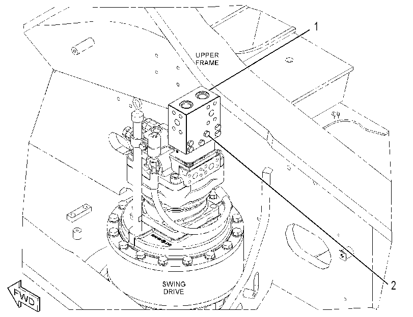 VALVE & MTG GP-CROSSOVER RLF 3349951 CAT
