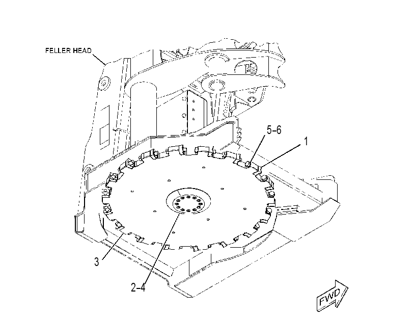 SAW GP-DISC 3723922 CAT
