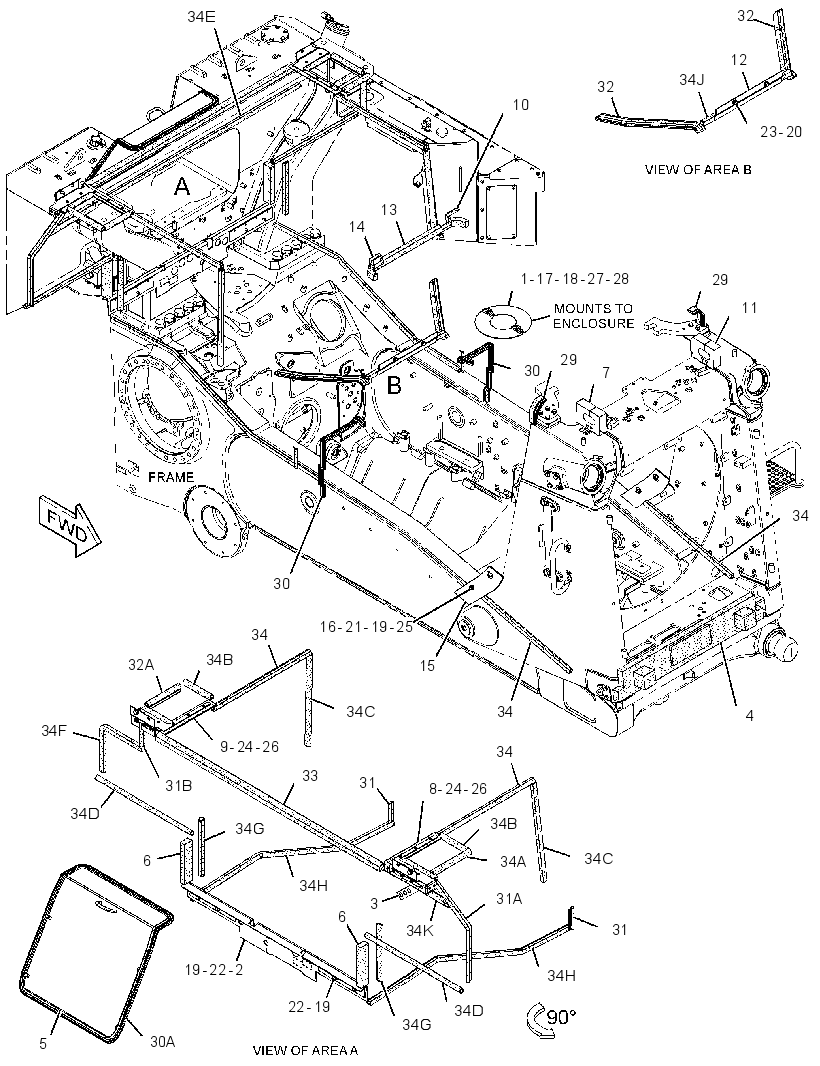 SEAL GP-ENCLOSURE 3867002 CAT