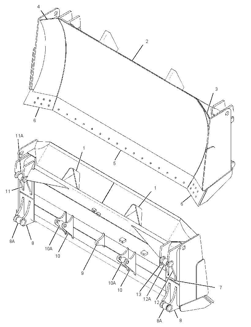 BLADE AS-SEMI-UNIVERSAL 3341749 CAT