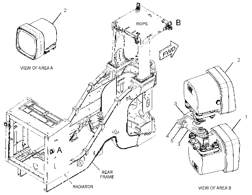 LIGHTING GP-ROPS 3517155 CAT