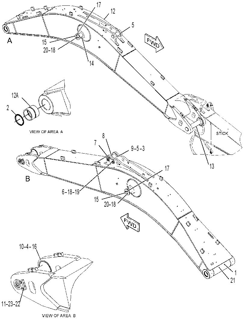 BOOM GP-REACH 3302853 CAT