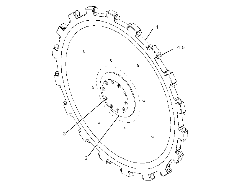 SAW GP-DISC 3352229 CAT