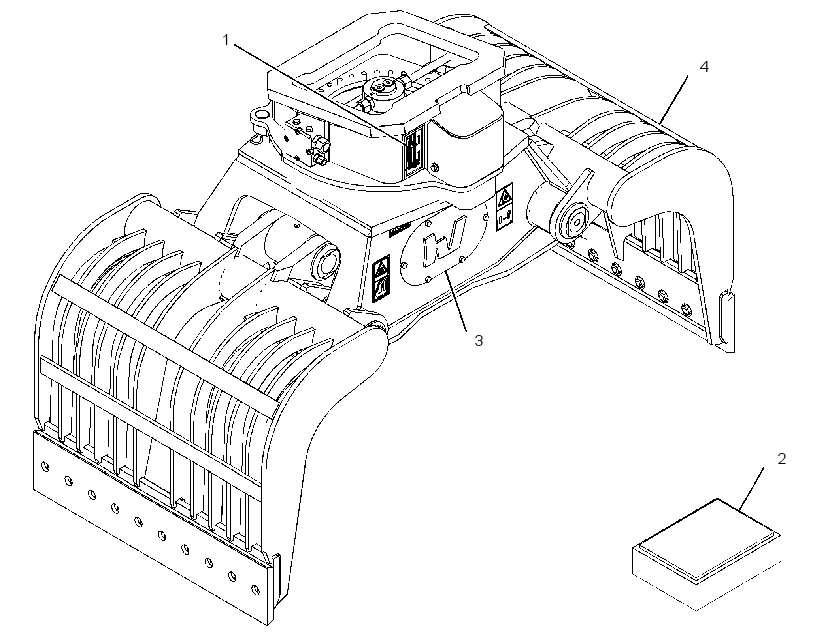 GRAPPLE AR-DEMOLITION 2749849 CAT