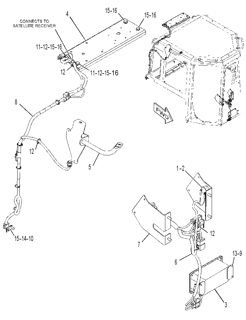 INSTALLATION AR-CAES 3399881 CAT