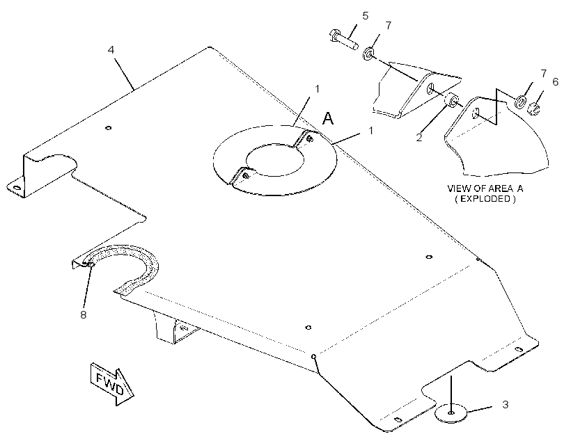 COVER GP-HOOD 3717265 CAT