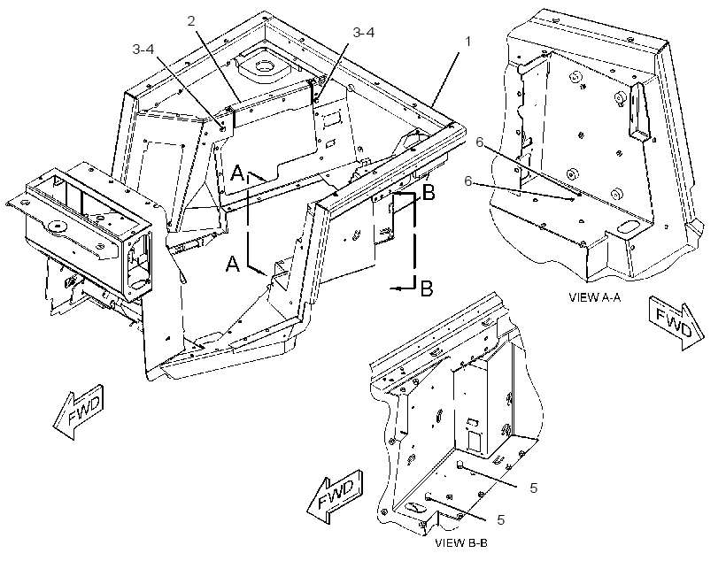 PLATFORM GP-CAB 3516599 CAT