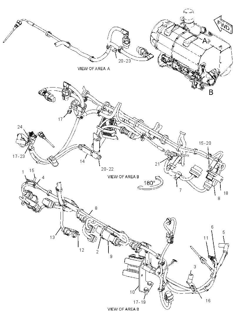 Проводка CEM 3620296 CAT