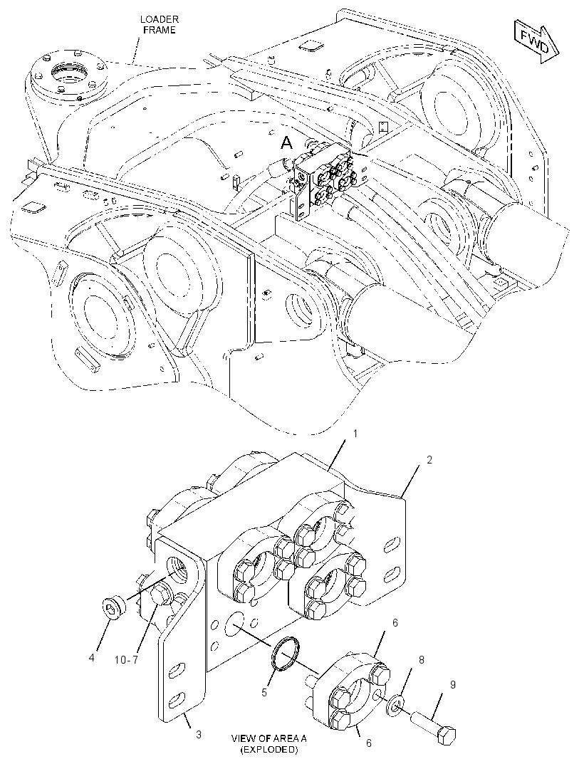 MANIFOLD GP-HYDRAULIC 3680799 CAT