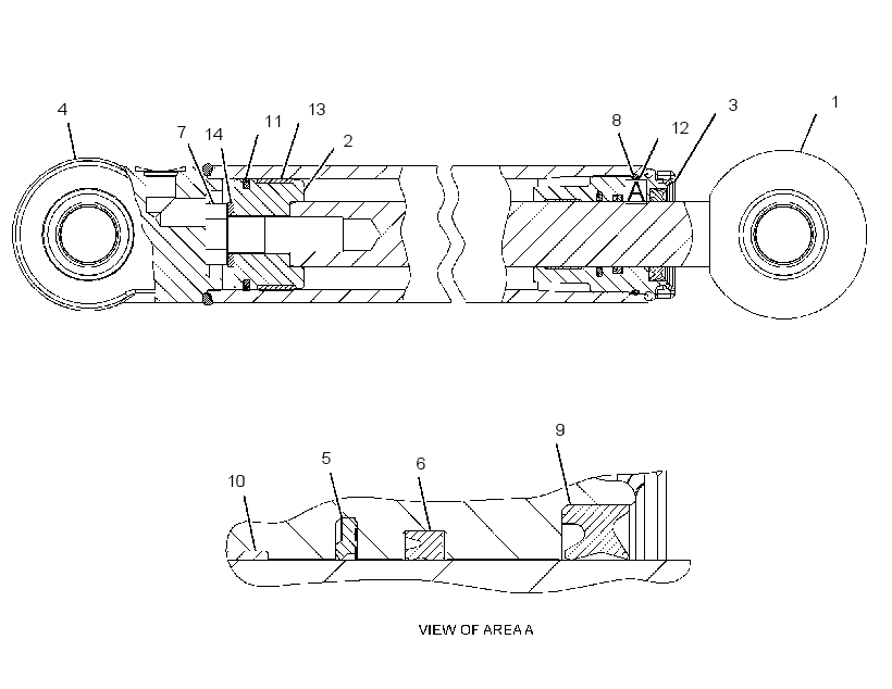 CYLINDER GP-BAIL 2553616 CAT