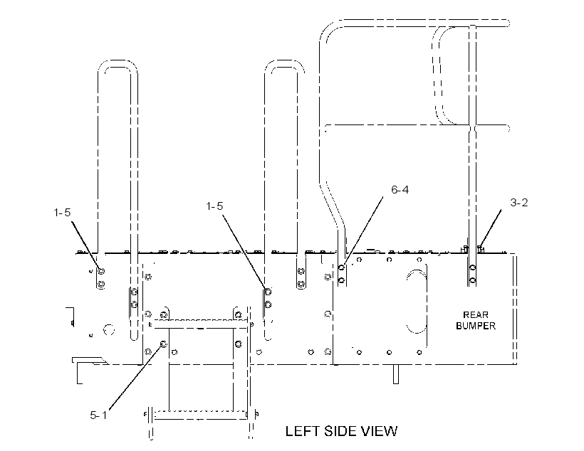 FASTENER GP-HANDRAIL 3088547 CAT