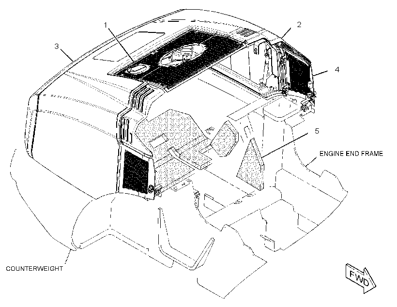 ENCLOSURE AR-HOOD 3268704 CAT