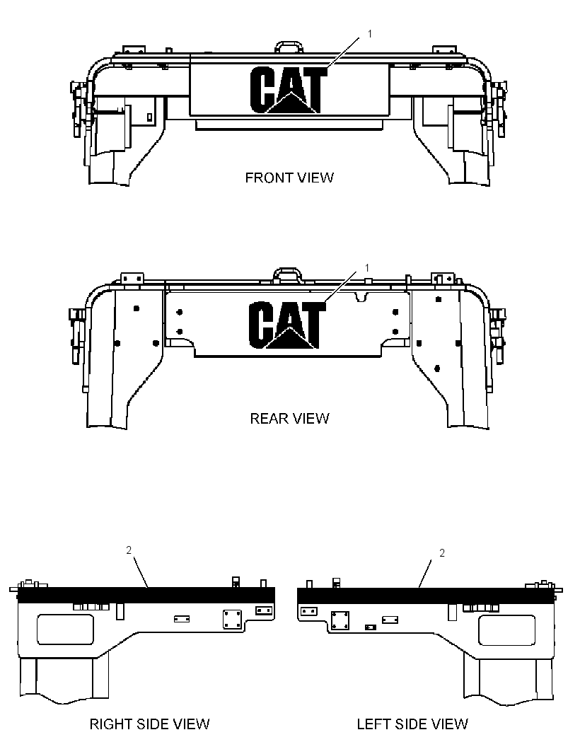 Плёнка 3684192 CAT