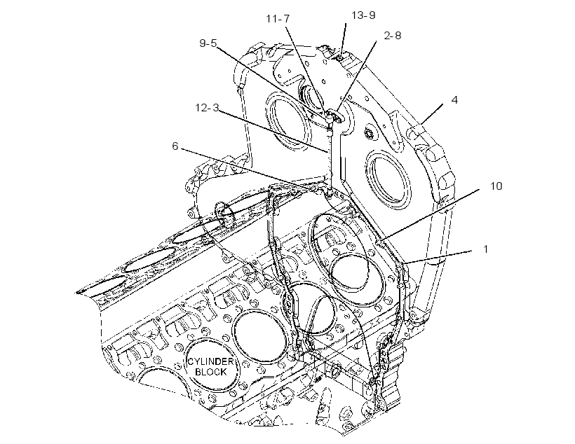 HOUSING GP-REAR 3397761 CAT