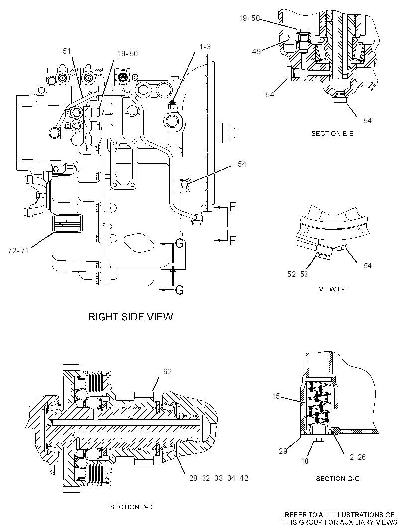 TRANSMISSION GP-POWER SHIFT 3508601 CAT