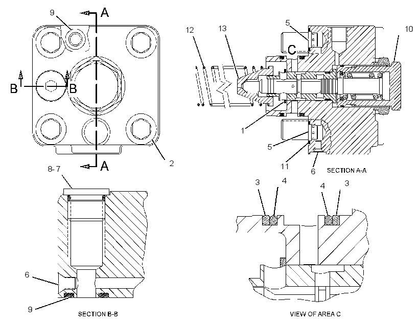 VALVE GP-MOTOR CONTROL 1752426 CAT