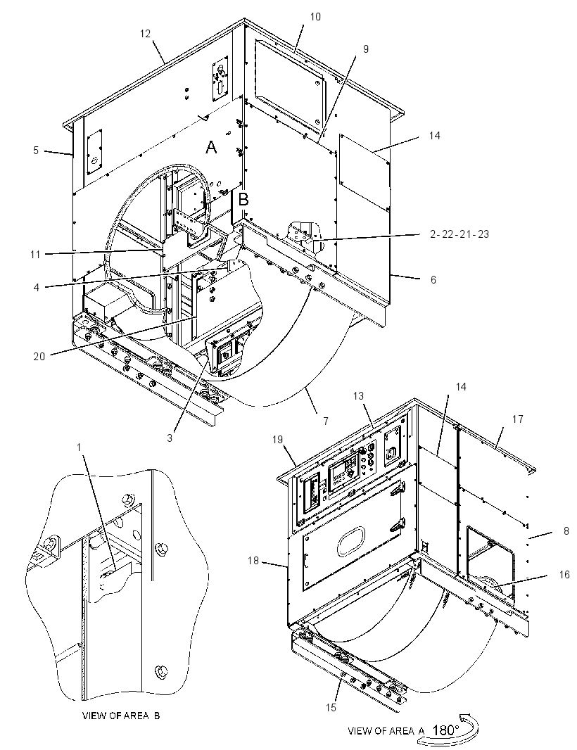 ENCLOSURE & CONNECTION AR-GEN 3565633 CAT