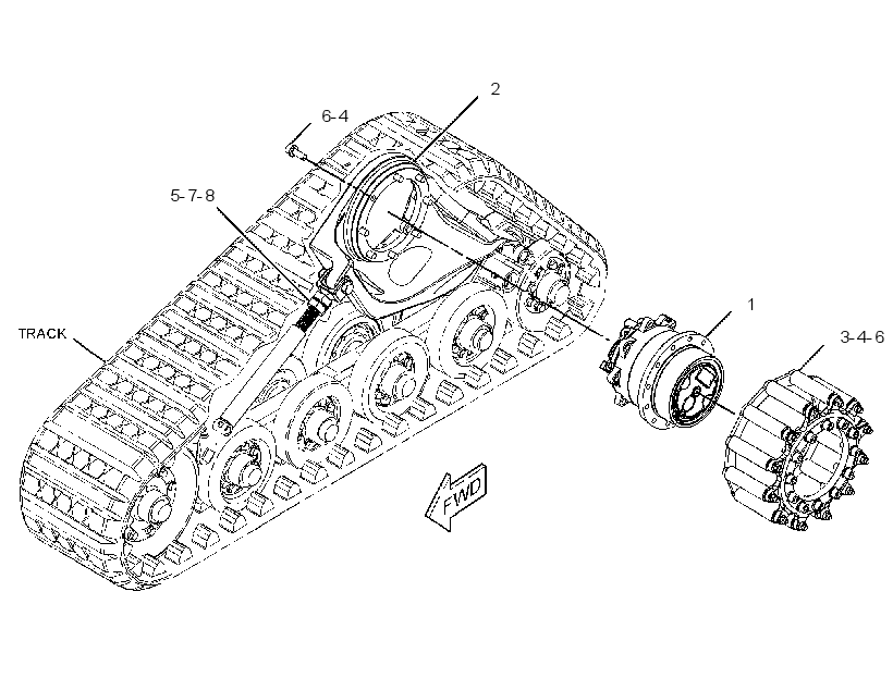 DRIVE GP-TRACK 3570290 CAT