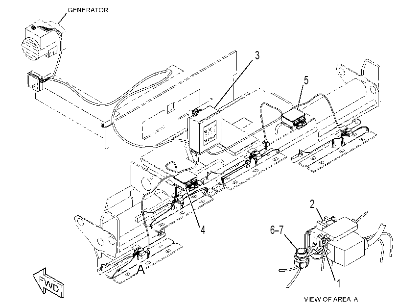 WIRING GP-SCREED HEATER 3391660 CAT