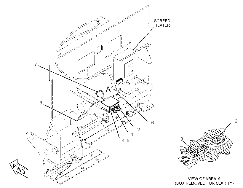 WIRING GP-SCREED HEATER 3391661 CAT