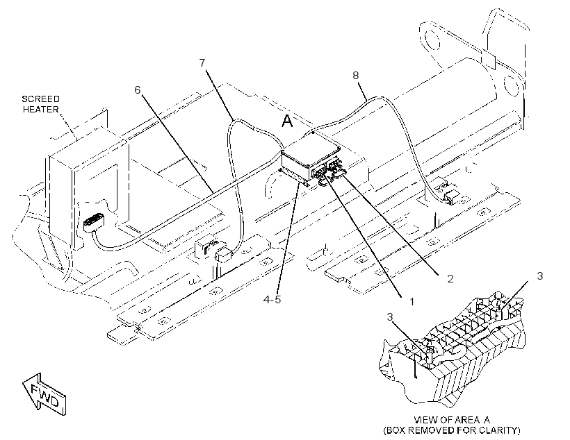 WIRING GP-SCREED HEATER 3391662 CAT