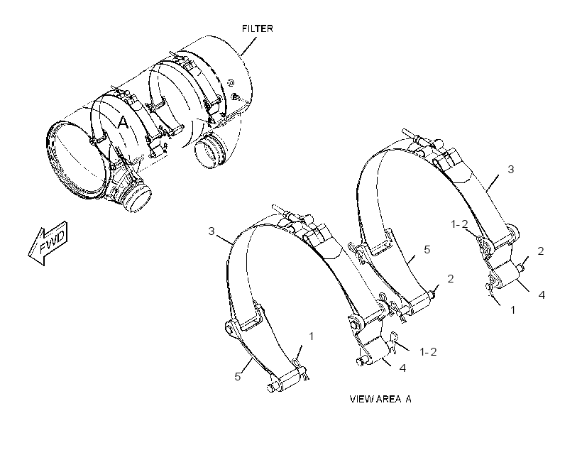 STRAP GP-MOUNTING 3538166 CAT