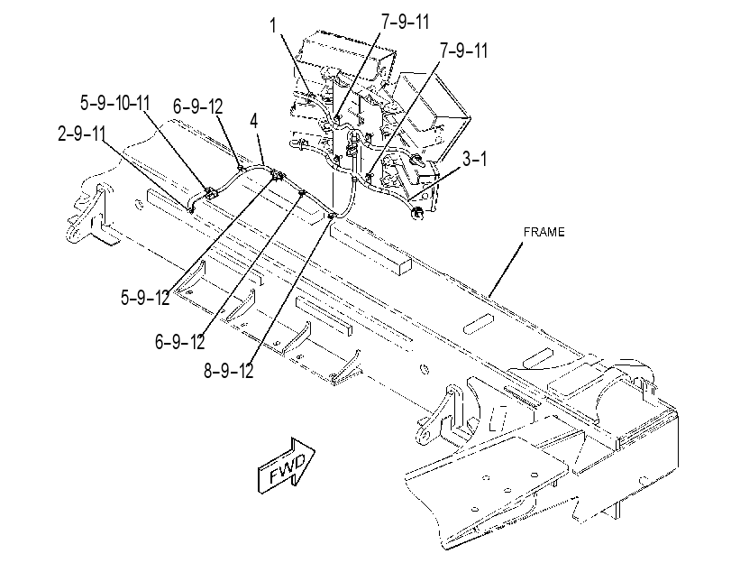 WIRING GP-OBJECT DETECTION 3723014 CAT
