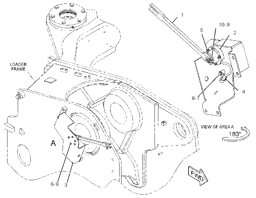 SENSOR & MTG GP-LIFT POSITION 3262326 CAT