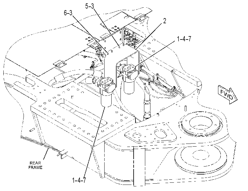 FILTER & MTG GP-STEERING 3517697 CAT