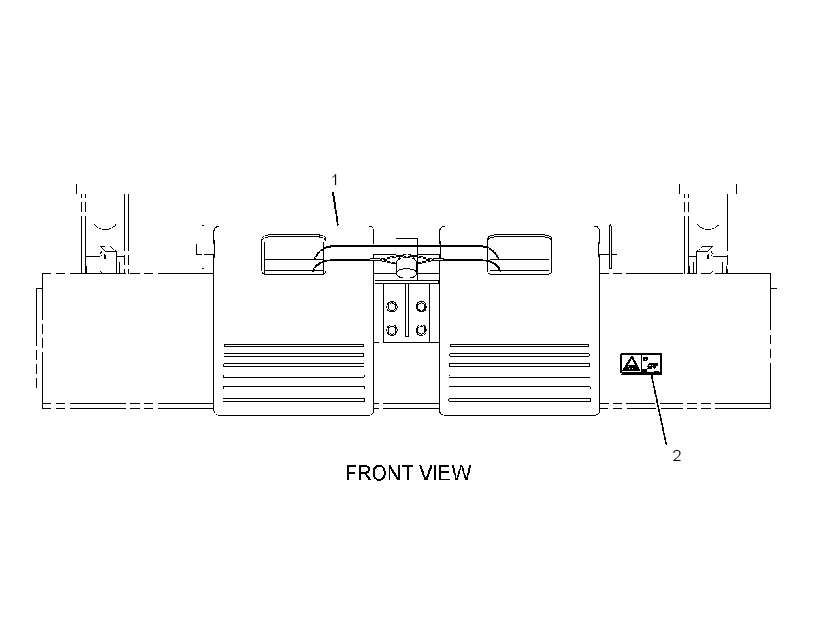 CHOCK AR-WHEEL 3303460 CAT