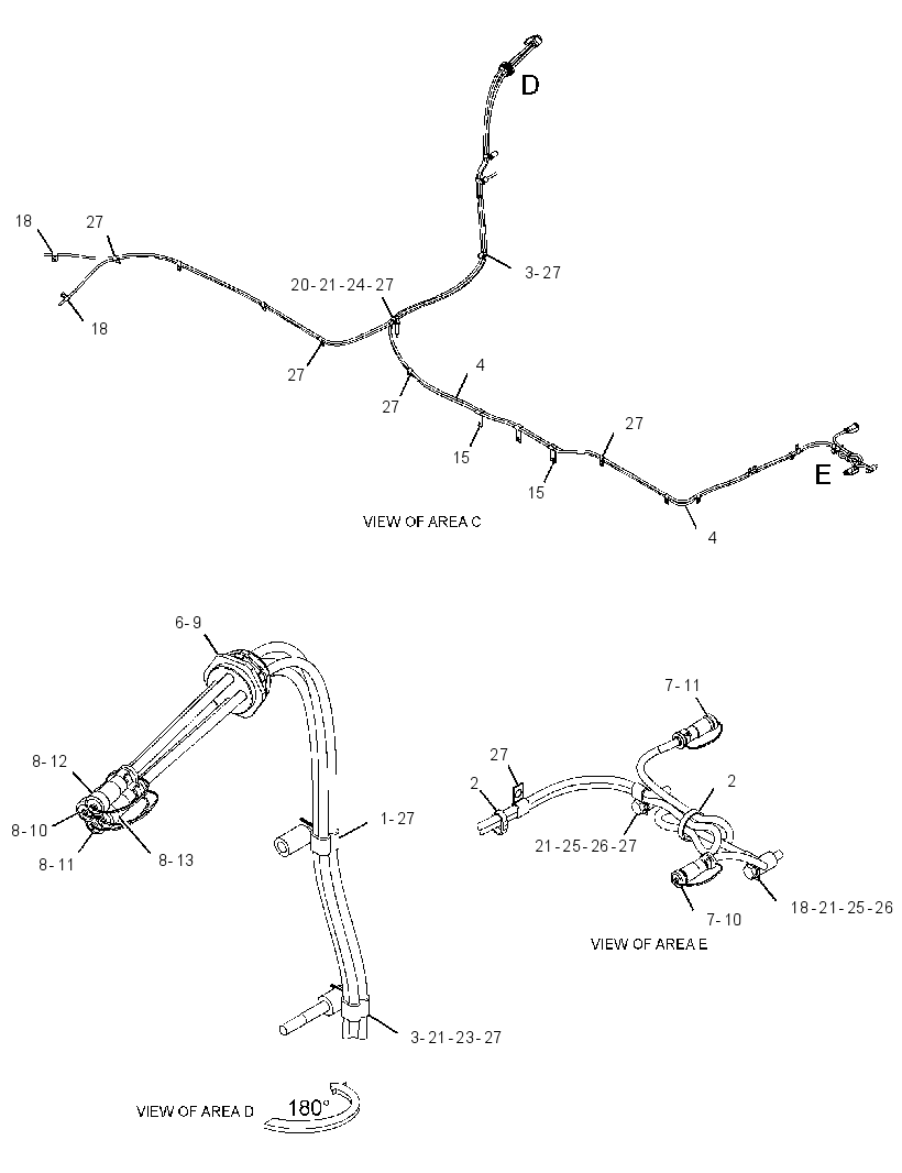 WIRING GP-OBJECT DETECTION 3637608 CAT