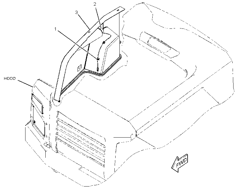 PANEL GP-FENDER 3323843 CAT