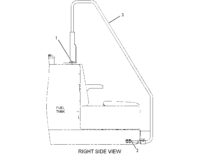 Поручень 4516729 CAT