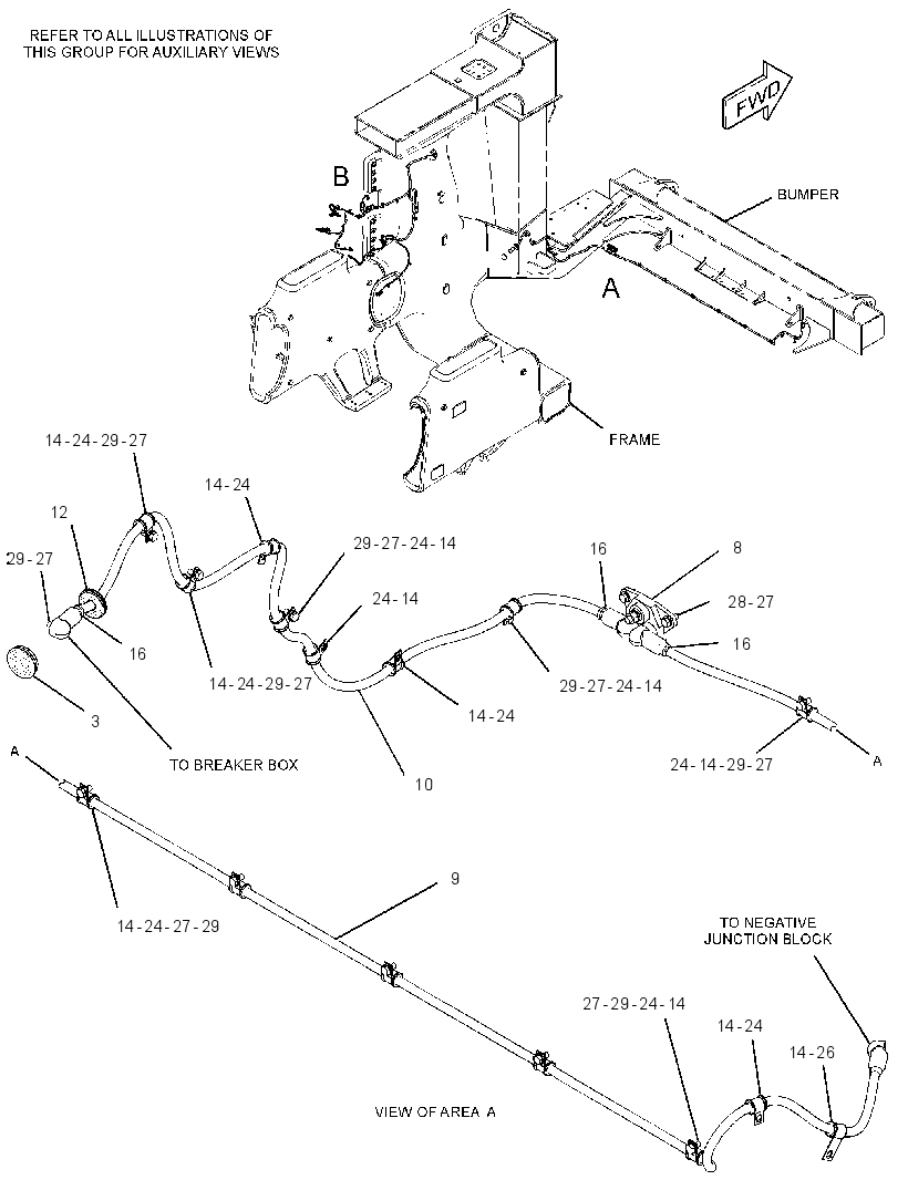 WIRING GP-AIR STARTING 3513817 CAT