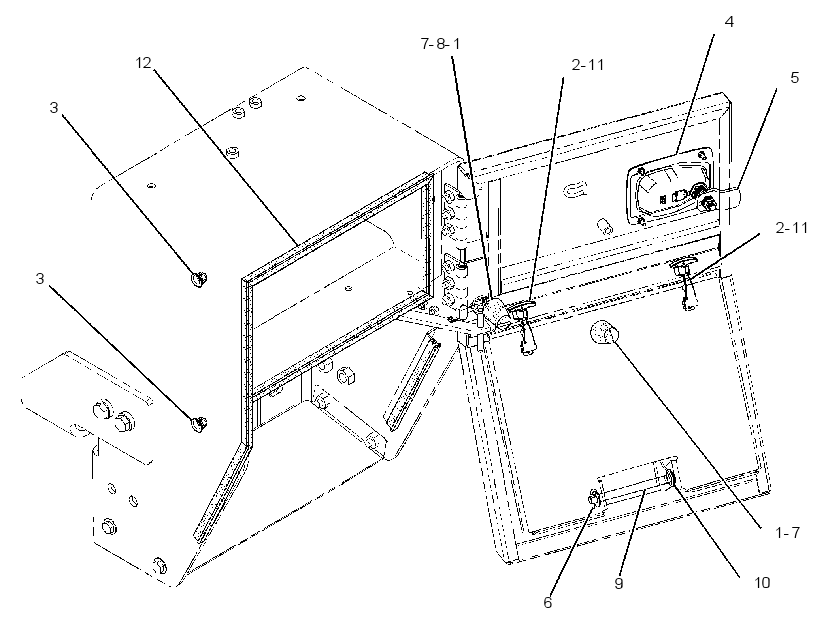 FASTENER GP-ENCLOSURE 3321208 CAT