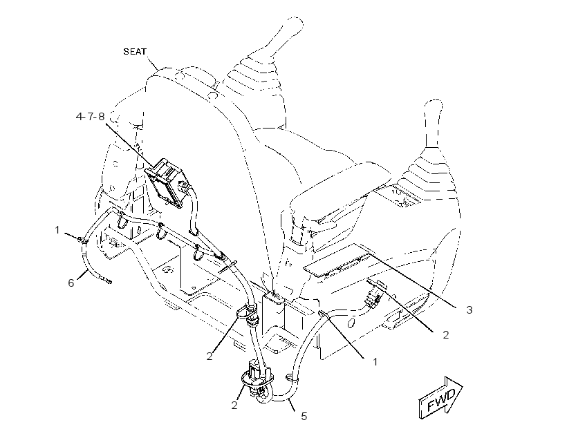 WIRING GP-RADIO 3506086 CAT