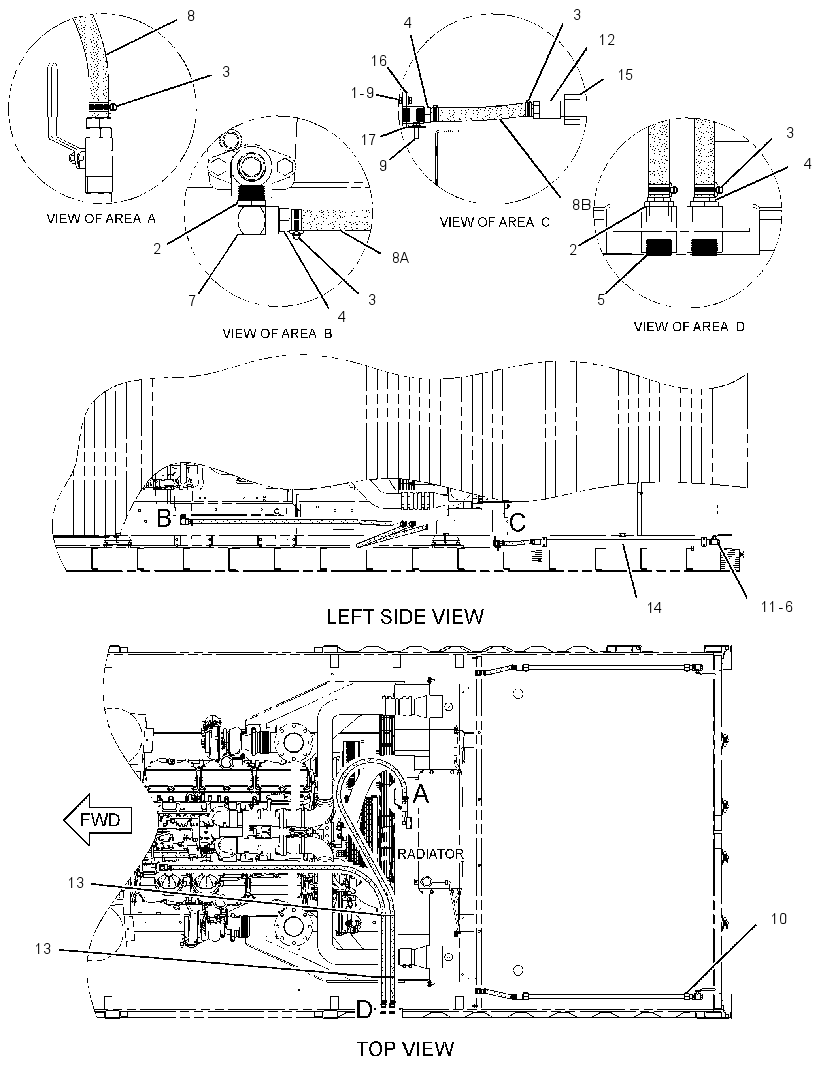 DRAIN GP-SPILL CONTAINMENT 3602895 CAT