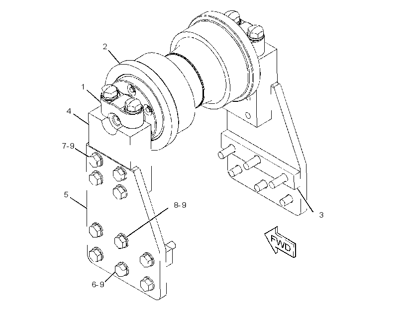 ROLLER AR-TRACK CARRIER 4263808 CAT