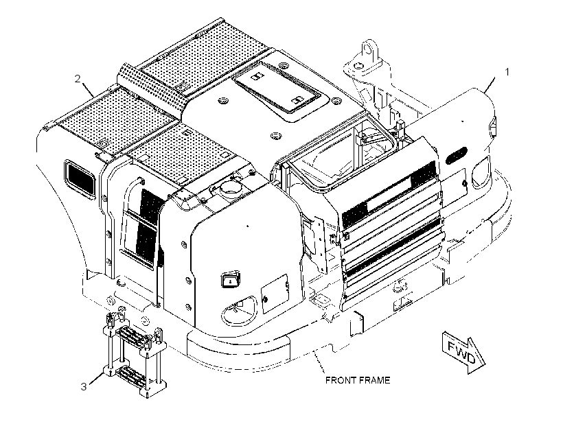 HOOD GP-TRACTOR 3094700 CAT
