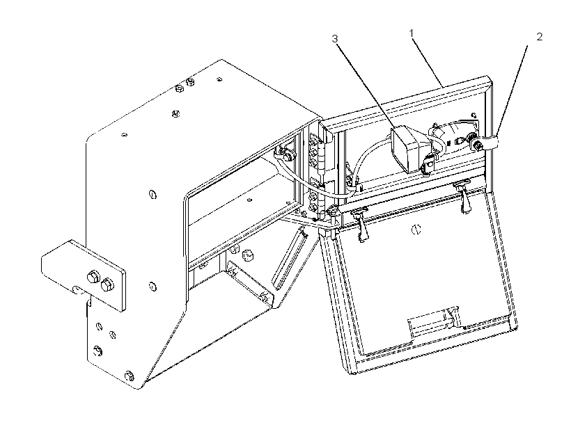 ENCLOSURE AR-SERVICE CENTER 3424680 CAT