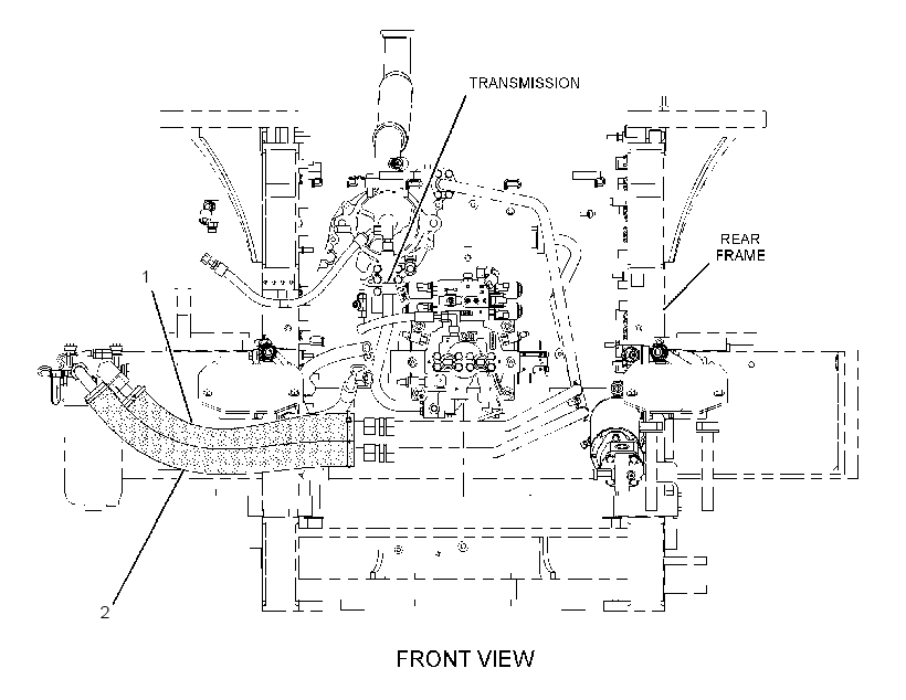 FILTER & LINES GP-TRANSMISSION 3746739 CAT