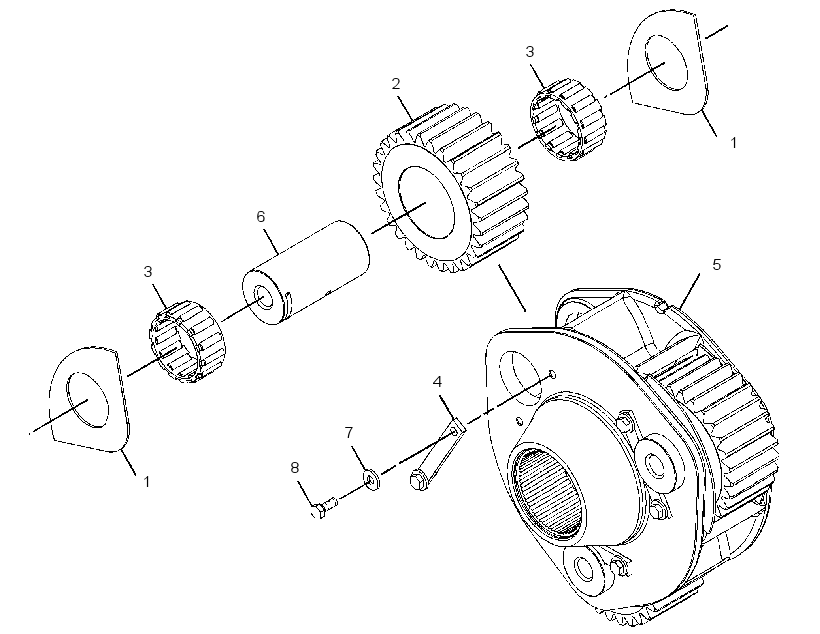 CARRIER GP-FINAL DRIVE 2728010 CAT