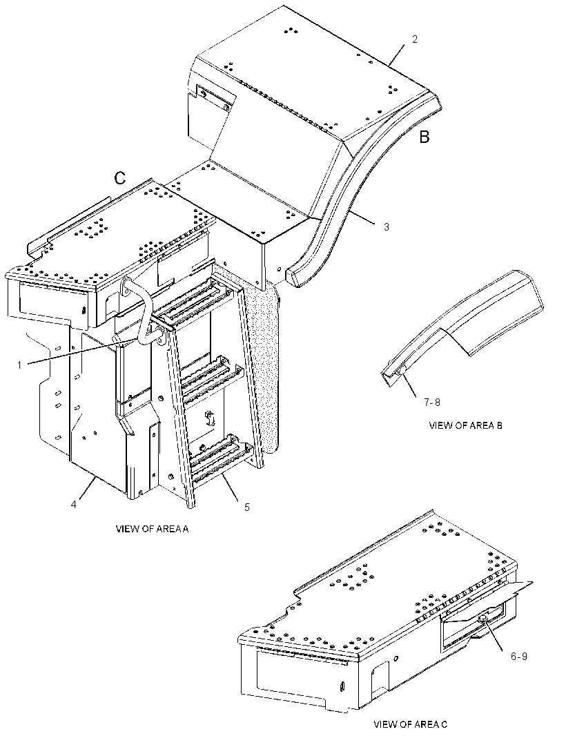 LADDER & WALKWAY GP 3701296 CAT