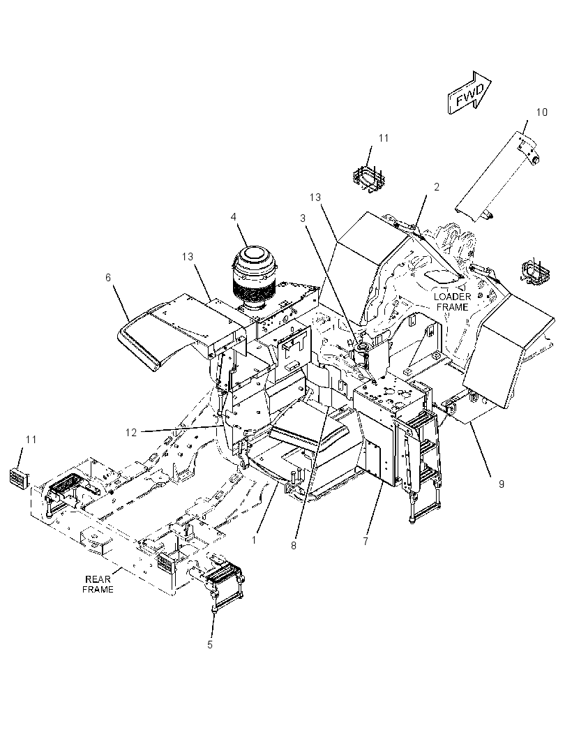 WASTE HANDLING AR 3679240 CAT