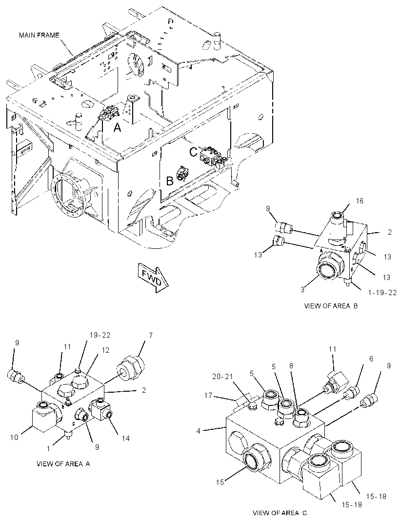 VALVE & MTG GP-AUXILIARY 3238193 CAT