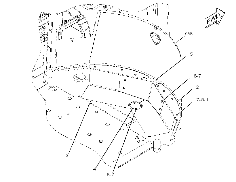 GUARD GP-CAB 3727797 CAT