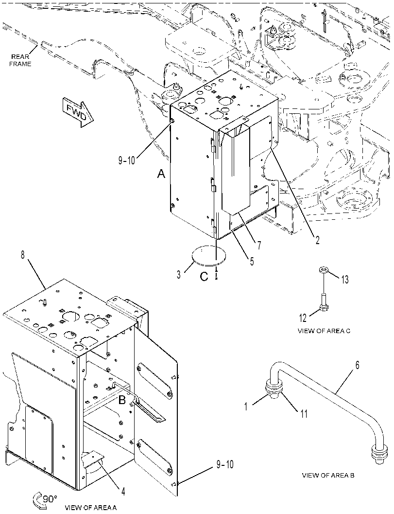 SUPPORT GP-VALVE & FILTER 3701149 CAT