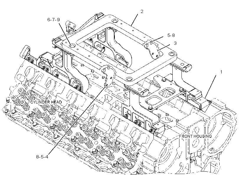 SUPPORT GP-AIR CLEANER 3656328 CAT