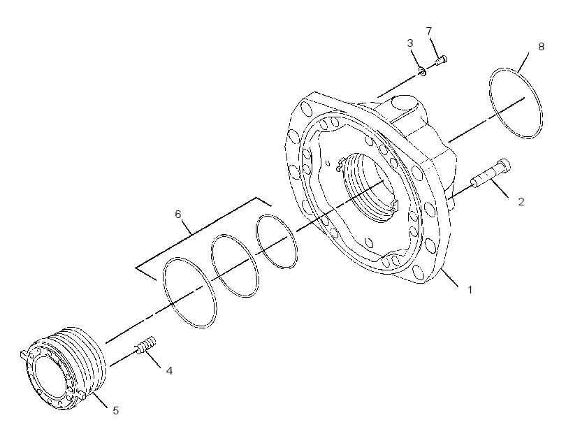 HOUSING GP-MOTOR 3752165 CAT