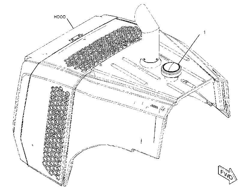 CAP GP-AIR CLEANER 3482753 CAT